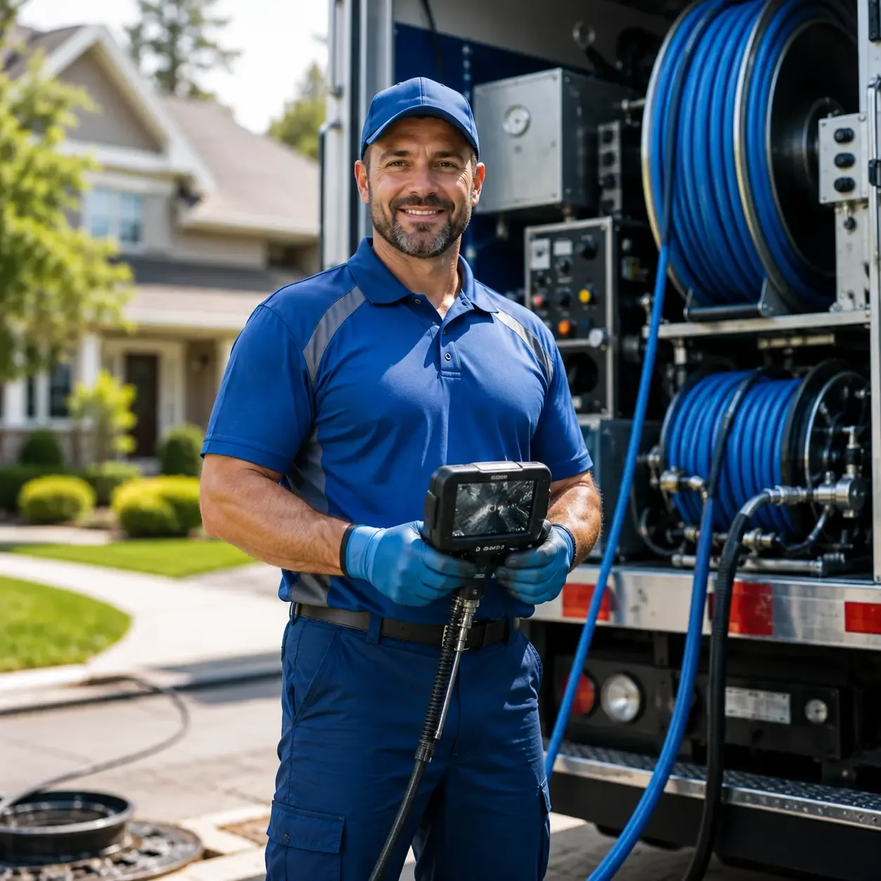 Local outdoor drain cleaning specialists in Kendallville, IN
